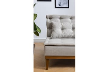 Bäddsoffa Jagoda 3-sits - Beige - Möbler - Soffa - Bäddsoffa - 3 sits bäddsoffa