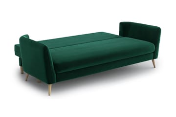Bäddsoffa Joesph 3-sits - Grön - Möbler - Soffa - Bäddsoffa - 3 sits bäddsoffa