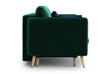 Bäddsoffa Joesph 3-sits - Grön - Möbler - Soffa - Bäddsoffa - 3 sits bäddsoffa