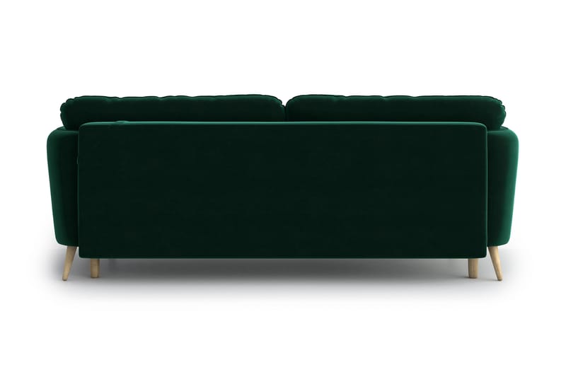 Bäddsoffa Joesph 3-sits - Grön - Möbler - Soffa - Bäddsoffa - 3 sits bäddsoffa