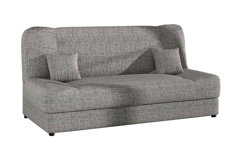 Bäddsoffa Jonas 195x87x86 cm - Grå - 3 sits bäddsoffa