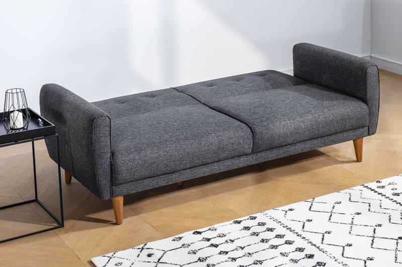 Bäddsoffa Kajla 3-sits - Mörkgrå - Möbler - Soffa - Bäddsoffa - 3 sits bäddsoffa