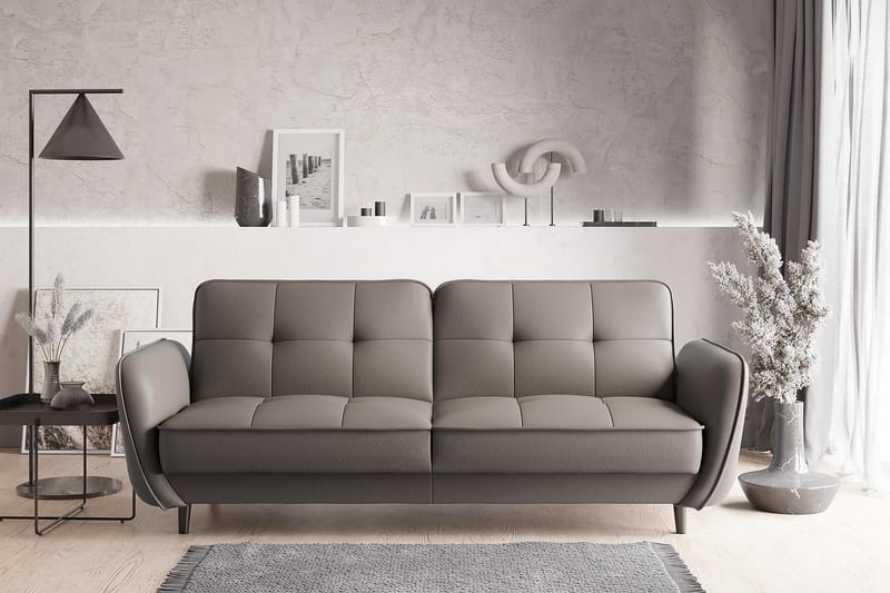 Bäddsoffa Kaval 3-sits - Beige - Möbler - Soffa - Bäddsoffa - 3 sits bäddsoffa