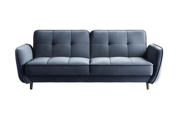 Bäddsoffa Kaval 3-sits - Blå - Möbler - Soffa - Bäddsoffa - 3 sits bäddsoffa