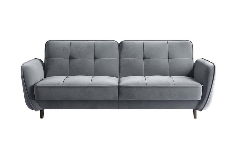 Bäddsoffa Kaval 3-sits - Grå - Möbler - Soffa - Bäddsoffa - 3 sits bäddsoffa