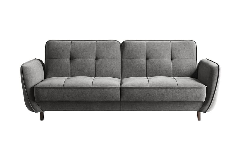 Bäddsoffa Kaval 3-sits - Grå - Möbler - Soffa - Bäddsoffa - 3 sits bäddsoffa