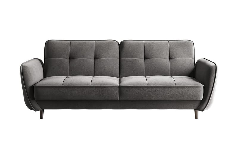 Bäddsoffa Kaval 3-sits - Grå - Möbler - Soffa - Bäddsoffa - 3 sits bäddsoffa