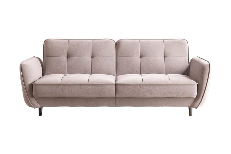 Bäddsoffa Kaval 3-sits - Ljusrosa - Möbler - Soffa - Bäddsoffa - 3 sits bäddsoffa