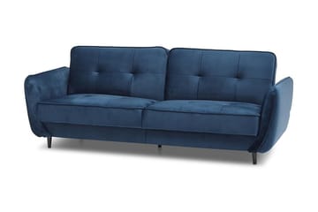 Bäddsoffa Kaval 3-sits - Mörkblå - Möbler - Soffa - Bäddsoffa - 3 sits bäddsoffa