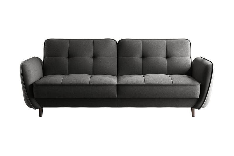 Bäddsoffa Kaval 3-sits - Mörkgrå - Möbler - Soffa - Bäddsoffa - 3 sits bäddsoffa