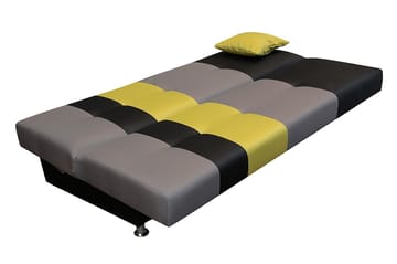 Bäddsoffa Lisa 195x85x90 cm - Beige/Grå - Möbler - Soffa - Bäddsoffa - 3 sits bäddsoffa