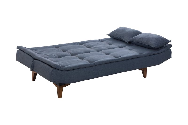 Bäddsoffa Longburn 3-sits 106x187 - Mörkblå - Möbler - Soffa - Bäddsoffa - 3 sits bäddsoffa