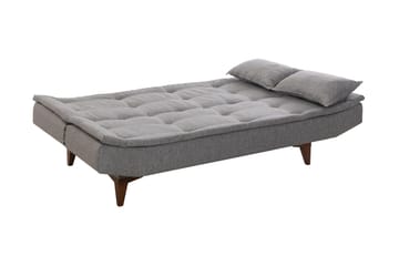 Bäddsoffa Longburn 3-sits 106x189 - Grå - Möbler - Soffa - Bäddsoffa - 3 sits bäddsoffa