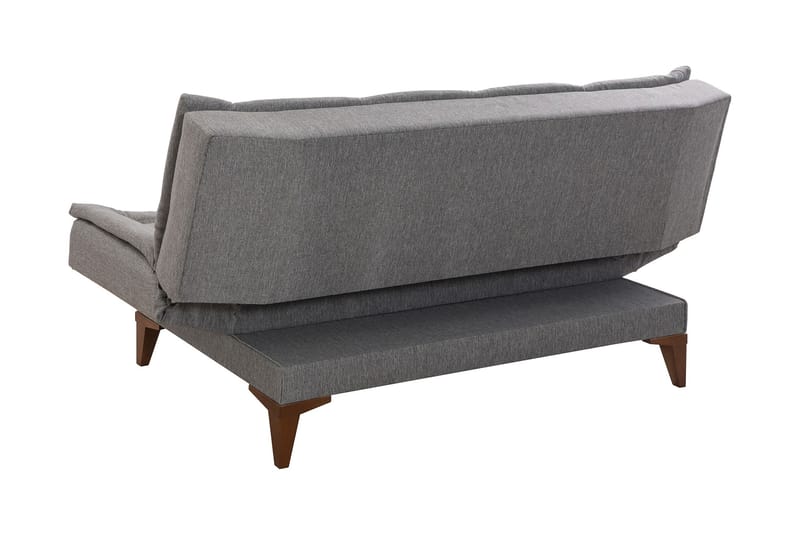 Bäddsoffa Longburn 3-sits 106x189 - Grå - Möbler - Soffa - Bäddsoffa - 3 sits bäddsoffa