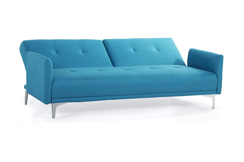 Bäddsoffa Lucan 178 cm - Blå - Möbler - Soffa - Bäddsoffa - 3 sits bäddsoffa