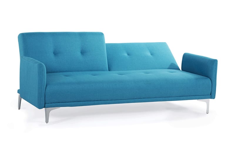 Bäddsoffa Lucan 178 cm - Blå - Möbler - Soffa - Bäddsoffa - 3 sits bäddsoffa