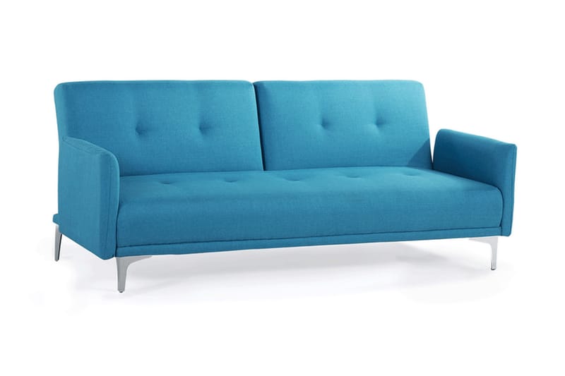 Bäddsoffa Lucan 178 cm - Blå - Möbler - Soffa - Bäddsoffa - 3 sits bäddsoffa