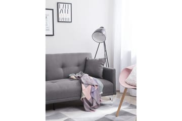 Bäddsoffa Lucan 178 cm - Svart - Möbler - Soffa - Bäddsoffa - 3 sits bäddsoffa