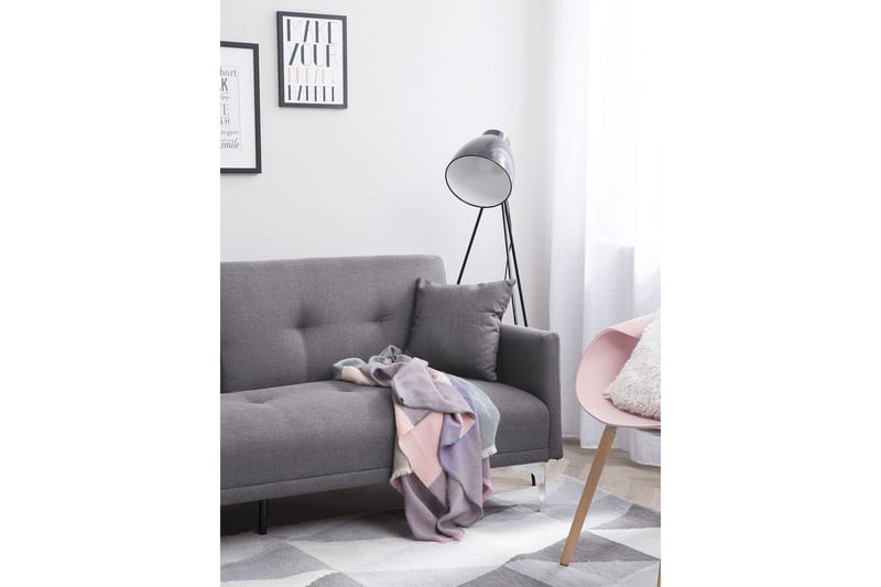 Bäddsoffa Lucan 178 cm - Svart - Möbler - Soffa - Bäddsoffa - 3 sits bäddsoffa