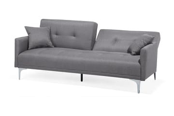 Bäddsoffa Lucan 178 cm - Svart - Möbler - Soffa - Bäddsoffa - 3 sits bäddsoffa