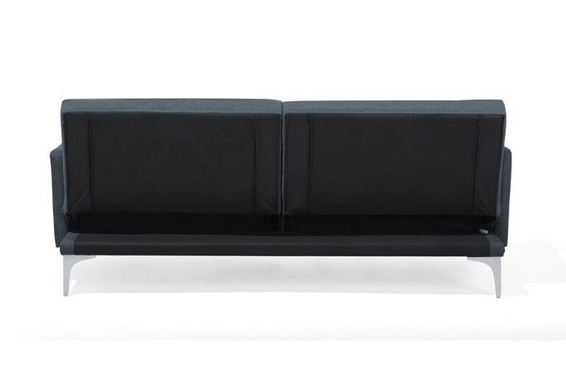 Bäddsoffa Lucan 178 cm - Svart - 3 sits bäddsoffa