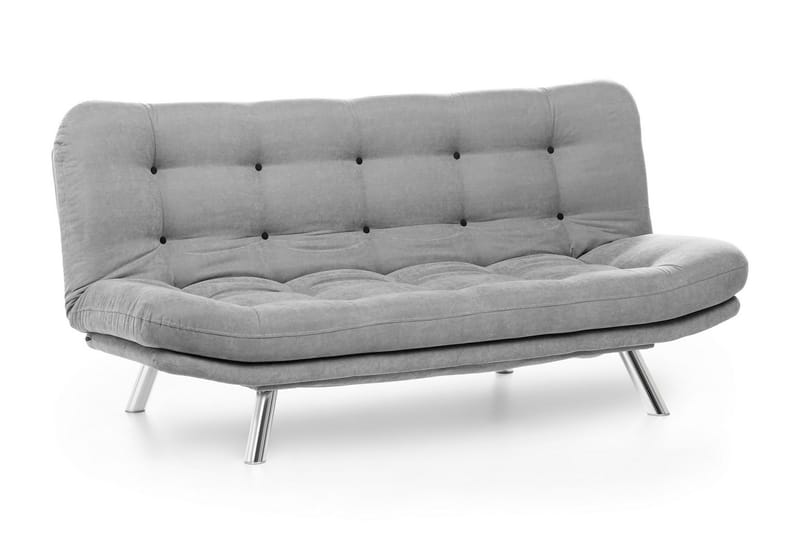 Bäddsoffa Mallie 3-sits - Grå - Möbler - Soffa - Bäddsoffa - 3 sits bäddsoffa