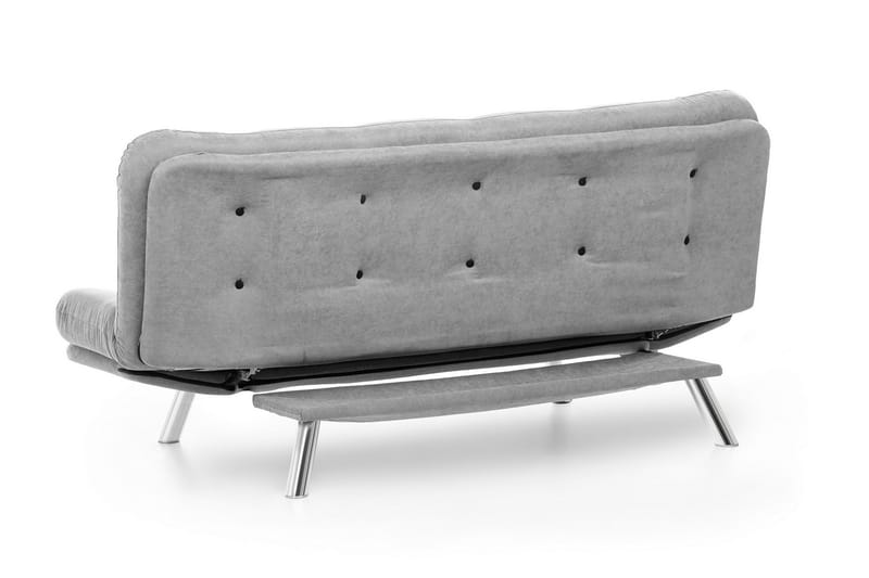Bäddsoffa Mallie 3-sits - Grå - Möbler - Soffa - Bäddsoffa - 3 sits bäddsoffa