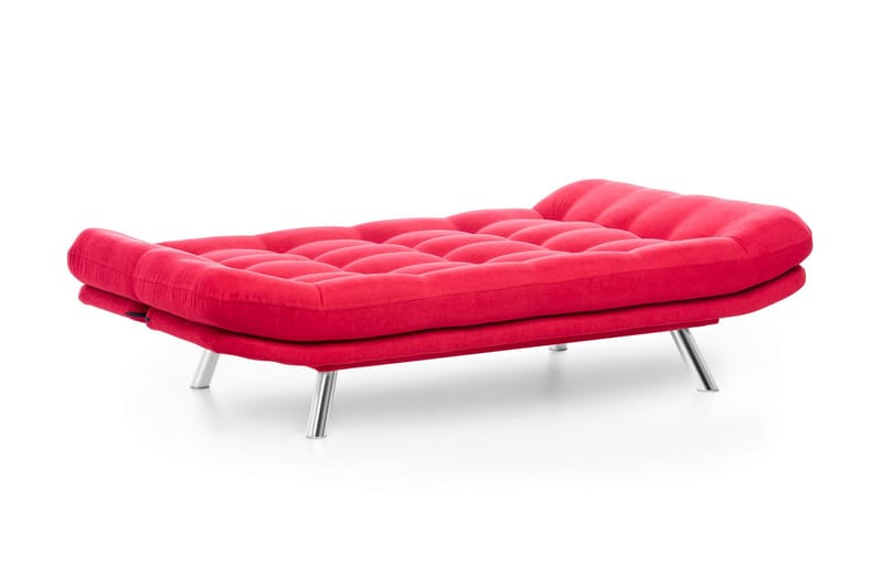Bäddsoffa Mallie 3-sits - Röd - Möbler - Soffa - Bäddsoffa - 3 sits bäddsoffa