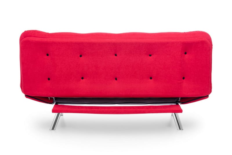Bäddsoffa Mallie 3-sits - Röd - Möbler - Soffa - Bäddsoffa - 3 sits bäddsoffa