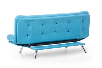 Bäddsoffa Mallie 3-sits - Turkos - Möbler - Soffa - Bäddsoffa - 3 sits bäddsoffa