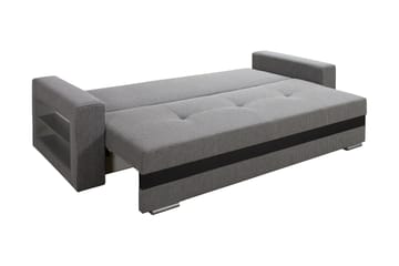 Bäddsoffa Nemo 236x92x88 cm - Brun/Grå - Möbler - Soffa - Bäddsoffa - 3 sits bäddsoffa