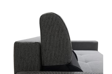 Bäddsoffa Nemo 236x92x88 cm - Grå - Möbler - Soffa - Bäddsoffa - 3 sits bäddsoffa