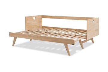 Bäddsoffa Notte Ram 190 cm Björk - Kiteen Huonekalut - Möbler - Soffa - Bäddsoffa - 3 sits bäddsoffa