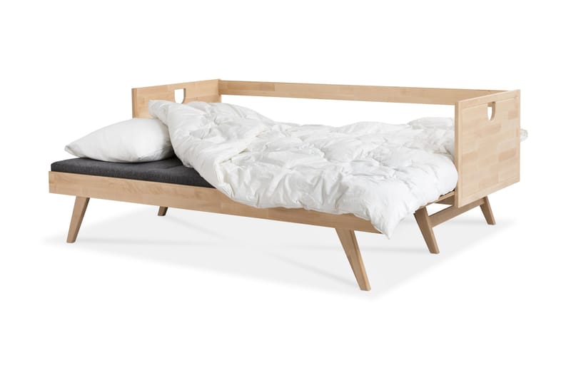Bäddsoffa Notte Ram 190 cm Björk - Kiteen Huonekalut - Möbler - Soffa - Bäddsoffa - 3 sits bäddsoffa