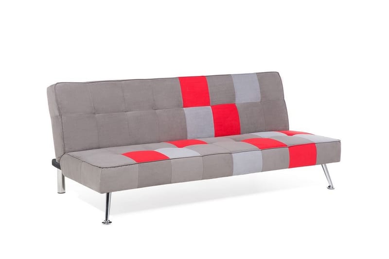 Bäddsoffa Olsker 178 cm - Grå - 3 sits bäddsoffa