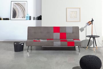 Bäddsoffa Olsker 178 cm - Grå - Möbler - Soffa - Bäddsoffa - 3 sits bäddsoffa