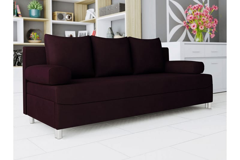 Bäddsoffa Rejmyre - Svart - Möbler - Soffa - Bäddsoffa - 3 sits bäddsoffa