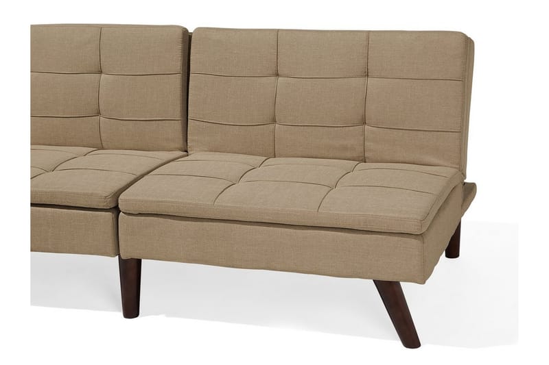 Bäddsoffa Ronne 180 cm - Beige - 3 sits bäddsoffa