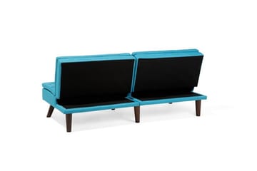 Bäddsoffa Ronne 180 cm - Blå - Möbler - Soffa - Bäddsoffa - 3 sits bäddsoffa