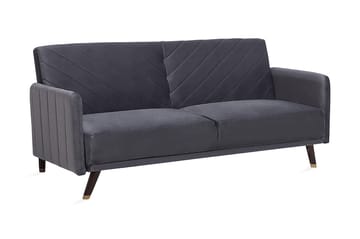Bäddsoffa Senja 200 cm - Grå - Möbler - Soffa - Bäddsoffa - 3 sits bäddsoffa
