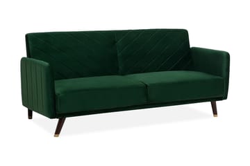 Bäddsoffa Senja 200 cm - Grön - Möbler - Soffa - Bäddsoffa - 3 sits bäddsoffa