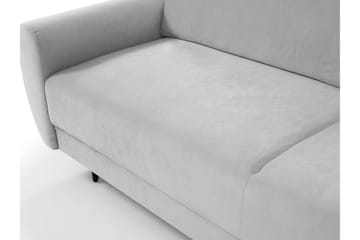 Bäddsoffa Silvia 226x98x95 cm - Blå - Möbler - Soffa - Bäddsoffa - 3 sits bäddsoffa