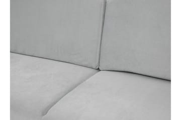 Bäddsoffa Silvia 226x98x95 cm - Blå - Möbler - Soffa - Bäddsoffa - 3 sits bäddsoffa