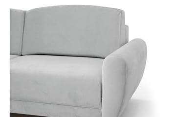 Bäddsoffa Silvia 226x98x95 cm - Röd - Möbler - Soffa - Bäddsoffa - 3 sits bäddsoffa
