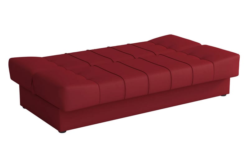 Bäddsoffa Sonia 194x90x88 cm - Brun - Möbler - Soffa - Bäddsoffa - 3 sits bäddsoffa