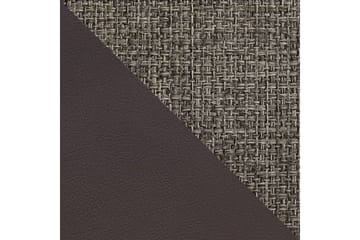 Bäddsoffa Square 222x90x88 cm - Brun/Grå - Möbler - Soffa - Bäddsoffa - 3 sits bäddsoffa