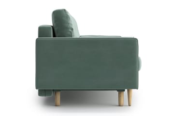 Bäddsoffa Stephanie 3-sits - Grön - Möbler - Soffa - Bäddsoffa - 3 sits bäddsoffa