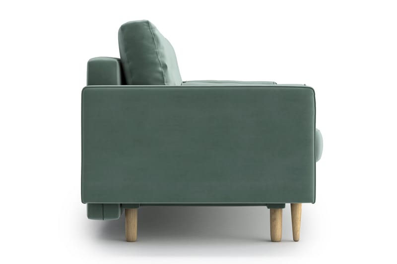 Bäddsoffa Stephanie 3-sits - Grön - Möbler - Soffa - Bäddsoffa - 3 sits bäddsoffa