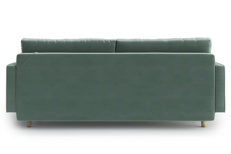 Bäddsoffa Stephanie 3-sits - Grön - Möbler - Soffa - Bäddsoffa - 3 sits bäddsoffa