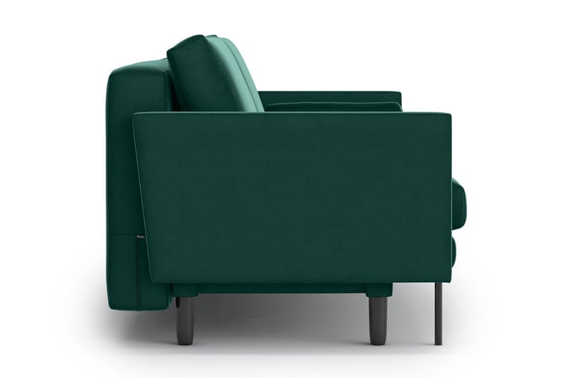 Bäddsoffa Stewen 3-sits - Grön - Möbler - Soffa - Bäddsoffa - 3 sits bäddsoffa